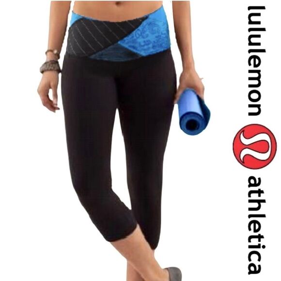 Lululemon Run Inspire Cropped Leggings - Picture 1 of 9